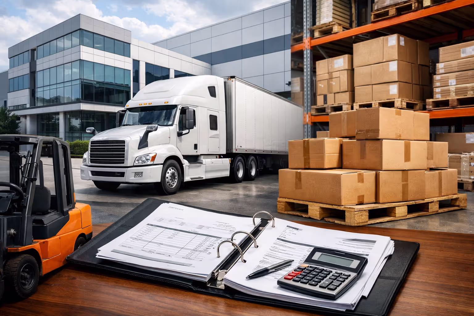 Examples of business loan collateral including property, equipment, inventory, and invoices