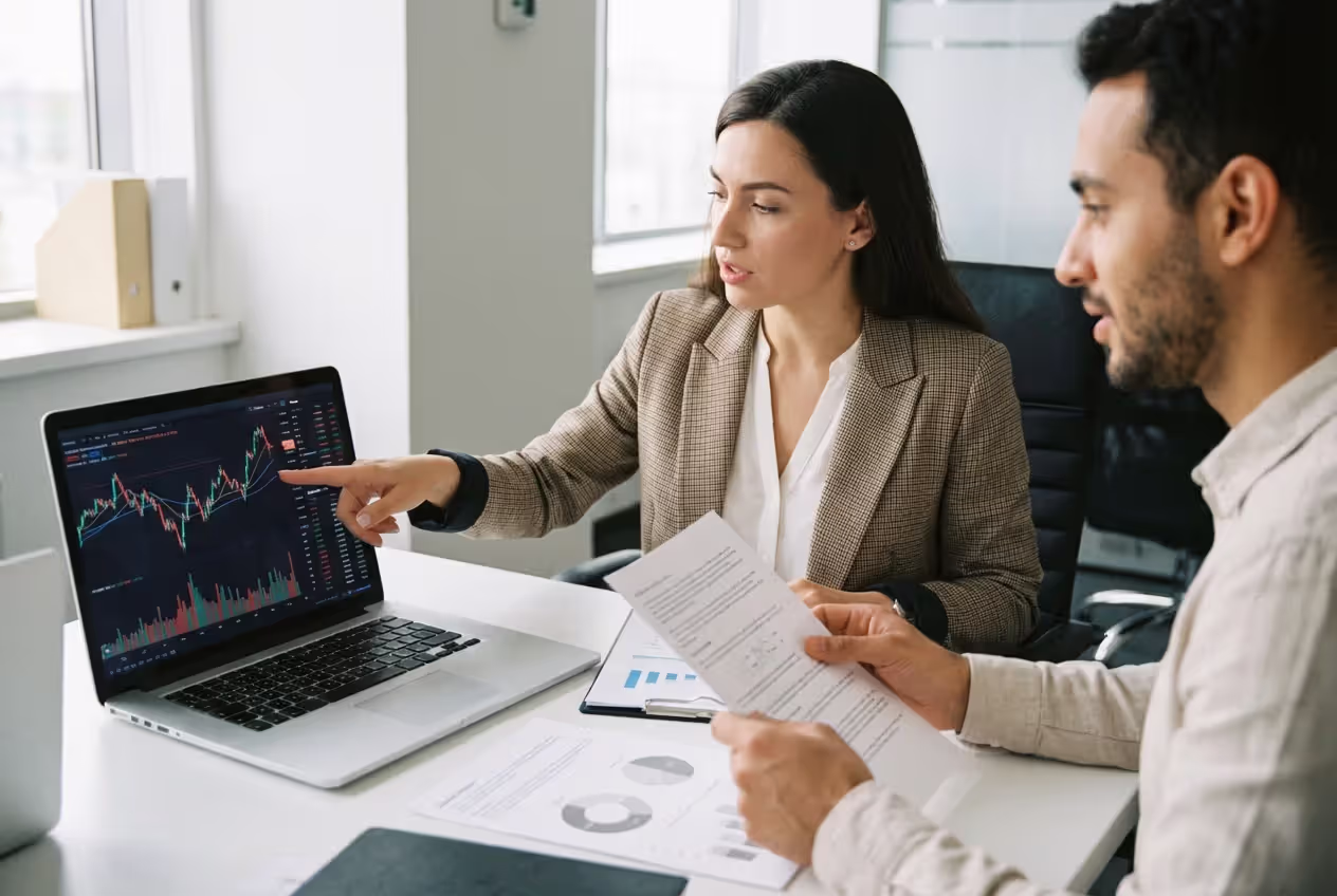 Financial advisor discussing student loan strategy with a borrower